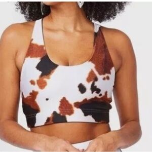 NWOT Pretty in Pinto Sports‎ Bra Size Small